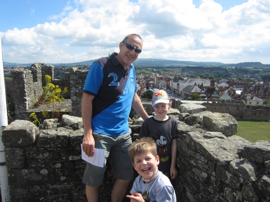 On top of Mortimer's Tower