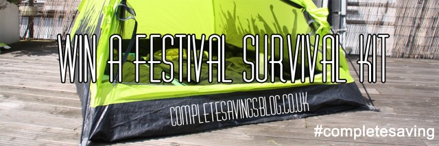 Win Festival Survival Kit from Complete Savings