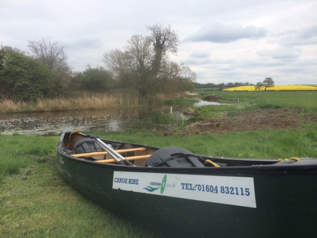 Canoeing in Northamptonshire