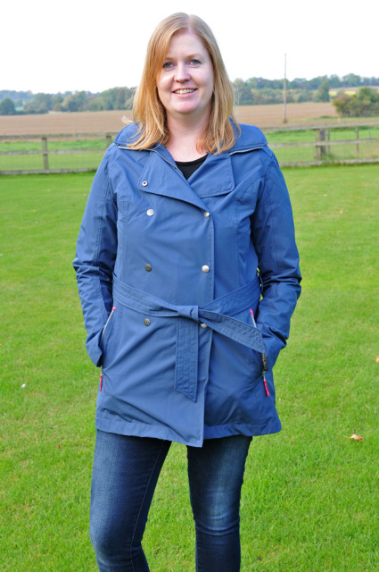 Helly Hansen W Welsey Trench Coat- Review - Adventure Mummy