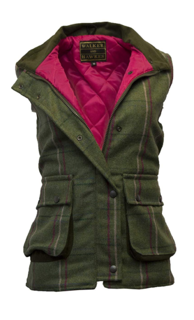 REVIEW - Walker & Hawkes Ladies' Pink Stripe Derby Tweed Waistcoat/Gilet -  Adventure Mummy